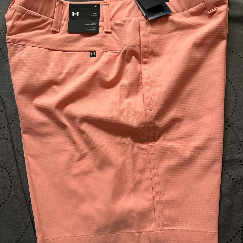 UNDER ARMOUR ISO CHILL GOLF DRESS SHORTS SIZE 40 OR 38 MEN NWT $75.00
